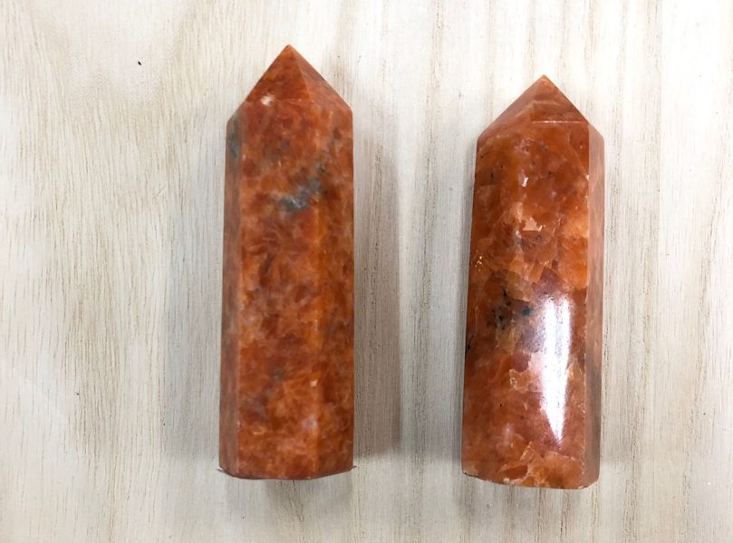 Punta generador Calcita Naranja